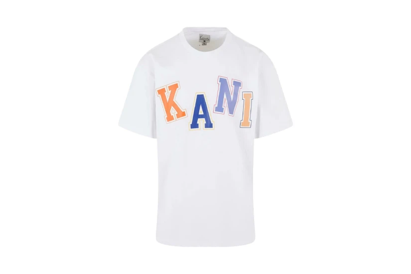 Karl Kani Woven Signature Ανδρικό Κοντομάνικο T-Shirt Λευκό