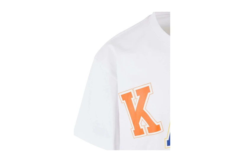 Karl Kani Woven Signature Ανδρικό Κοντομάνικο T-Shirt Λευκό