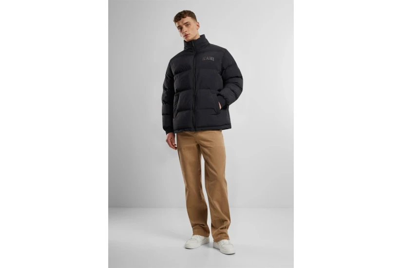 Karl Kani Serif 89 Ανδρικό Puffer Μπουφάν Μαύρο