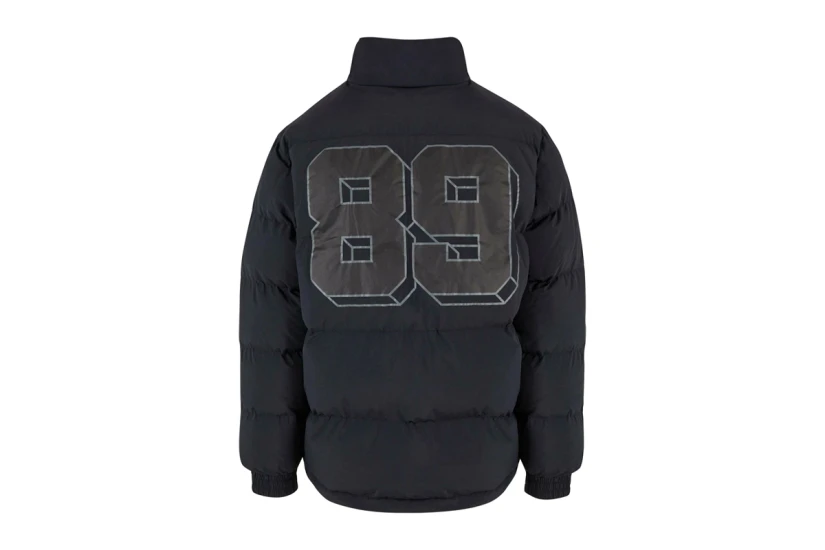 Karl Kani Serif 89 Ανδρικό Puffer Μπουφάν Μαύρο