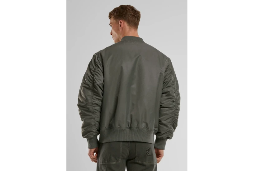 Karl Kani Small Signature Distressed Ανδρικό Bomber Μπουφάν
