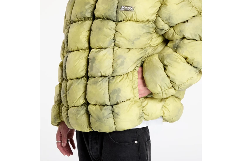 Karl Kani Sport Patch Square Quilted Ανδρικό Puffer Μπουφάν