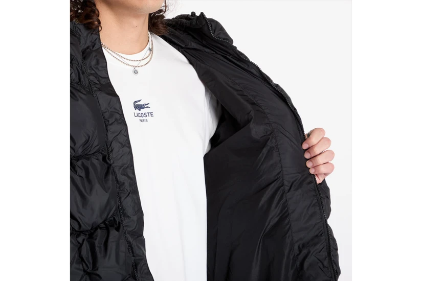 Karl Kani Sport Patch Square Quilted Ανδρικό Puffer Μπουφάν Μαύρο