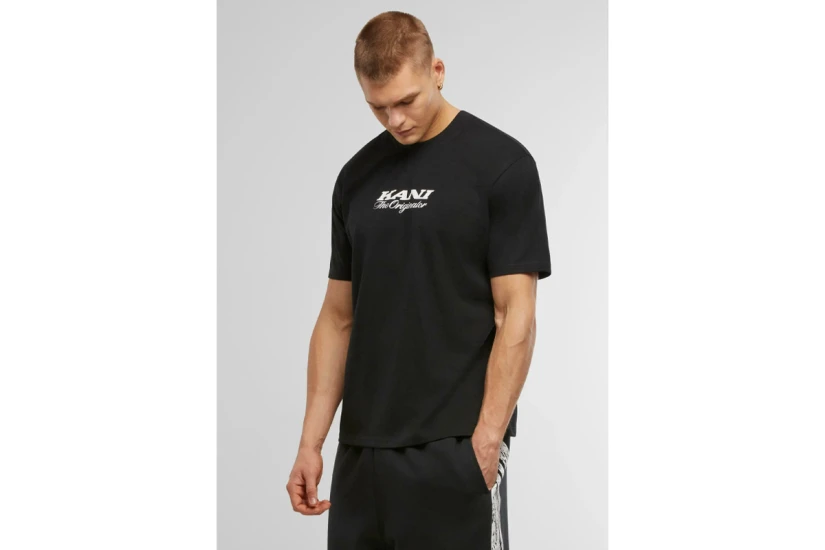 Karl Kani Originator Print Ανδρικό Κοντομάνικο T-Shirt Μαύρο