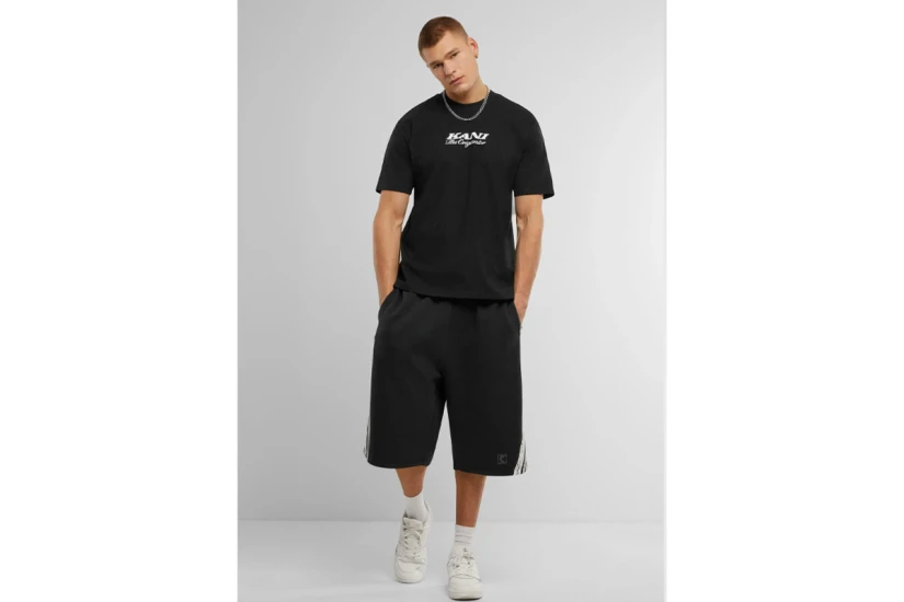 Karl Kani Originator Print Ανδρικό Κοντομάνικο T-Shirt Μαύρο