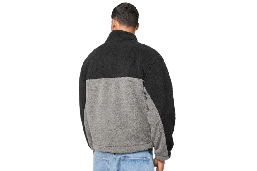 Karl Kani Signature Rubber Patch Teddy Ανδρική Ζακέτα Sherpa