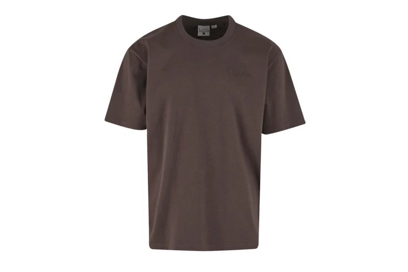 Karl Kani Slogan Boxy Print Ανδρικό Κοντομάνικο T-Shirt Καφέ