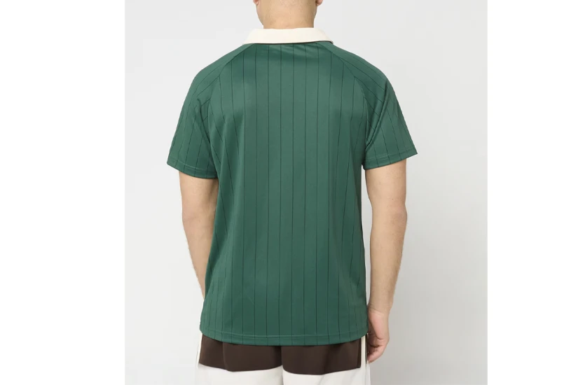 Karl Kani Heritage Pinstripe Soccer Jersey Ανδρικό Κοντομάνικο T-Shirt Πράσινο