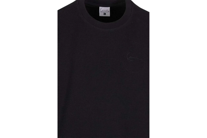 Karl Kani Signature Waffle Ανδρικό Κοντομάνικο T-Shirt Μαύρο