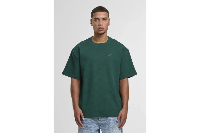 Karl Kani Signature Waffle Ανδρικό Κοντομάνικο T-Shirt Κυπαρισσί