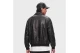 Karl Kani Signature PU Leather Bomber Ανδρικό Μπουφάν από Δερματίνη Μαύρο