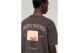 Karl Kani Signature Hoop Oversized Ανδρικό Κοντομάνικο T-Shirt Γκρι Σκούρο