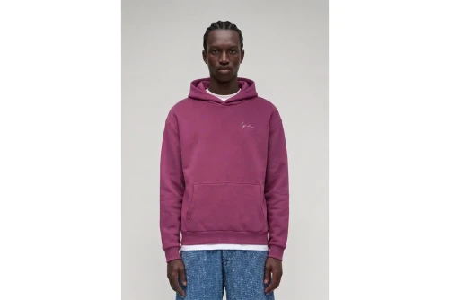 Karl Kani Signature Hoop Oversized Hoodie Ανδρικό (KM263-035-2BERRY)