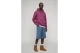 Karl Kani Signature Hoop Oversized Ανδρικό Φούτερ με Κουκούλα Βιολετί