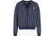 Karl Kani Pinstripe Jacquard Cropped Ζακέτα Πλεκτή Ανδρική (KM263-038-1)