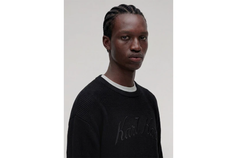 Karl Kani Script Knit Oversized Πουλόβερ Ανδρικό (KM263-041-2)