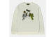 Huf Song Intarsia Πλεκτή Ανδρική Μακρυμάνικη Μπλούζα Λευκή