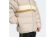 Adidas Originals Blocking Παιδικό Μπουφάν Puffer με Κουκούλα Μπεζ, Κίτρινο, Καφέ