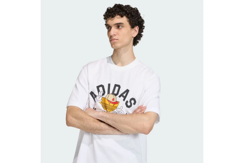 Adidas Originals Trefoil Series Character Ανδρικό Κοντομάνικο T-Shirt Λευκό