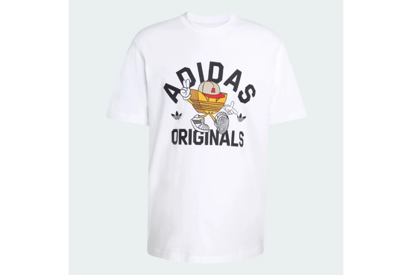 Adidas Originals Trefoil Series Character Ανδρικό Κοντομάνικο T-Shirt Λευκό