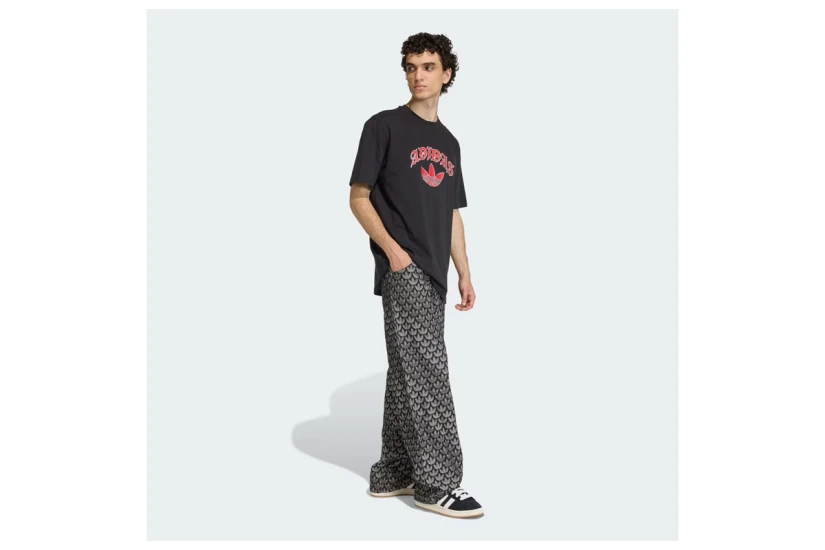 Adidas Originals Trefoil Series Ανδρικό Κοντομάνικο T-Shirt Μαύρο, Κόκκινο