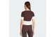 Adidas Originals V-Neck Γυναικεία Ζακέτα Καφέ, Εκρού