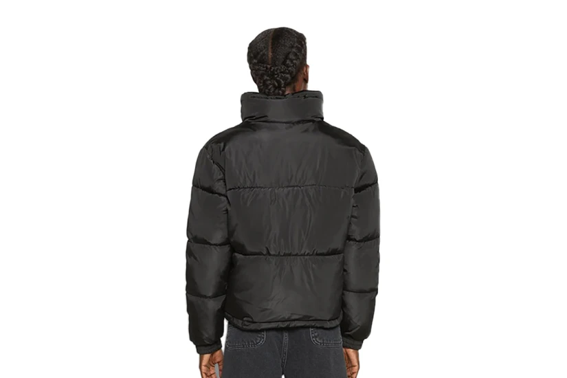 Karl Kani Retro Essential Γυναικείο Puffer Μπουφάν Μαύρο