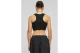 Karl Kani Small Signature Essential Γυναικεία Αμάνικη Cropped Μπλούζα