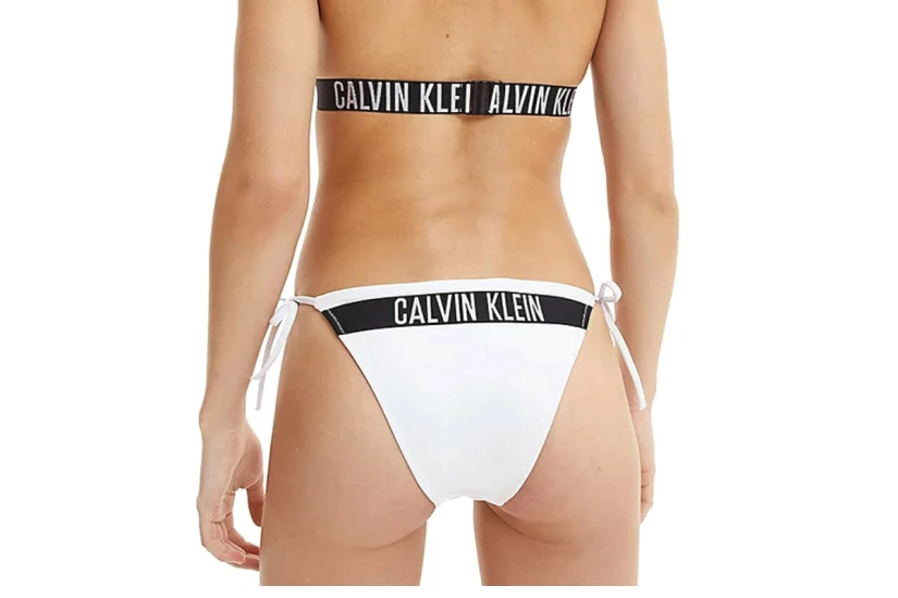 Calvin Klein String Side Tie Cheeky Μαγιό Bikini Bottom Γυναικείο (KW0KW01724 YCD)