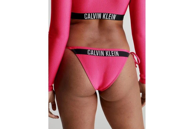 Calvin Klein Γυναικείο String Μαγιό Bikini Bottom Φούξια