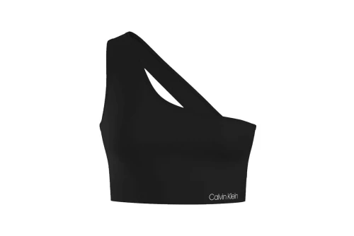 Calvin Klein One Shoulder Bralette Μαγιό Bikini Top Γυναικείο (KW0KW02313 BEH)
