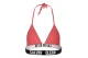 Calvin Klein Intense Power Triangle Γυναικείο Μαγιό Bikini Top Κοραλλί