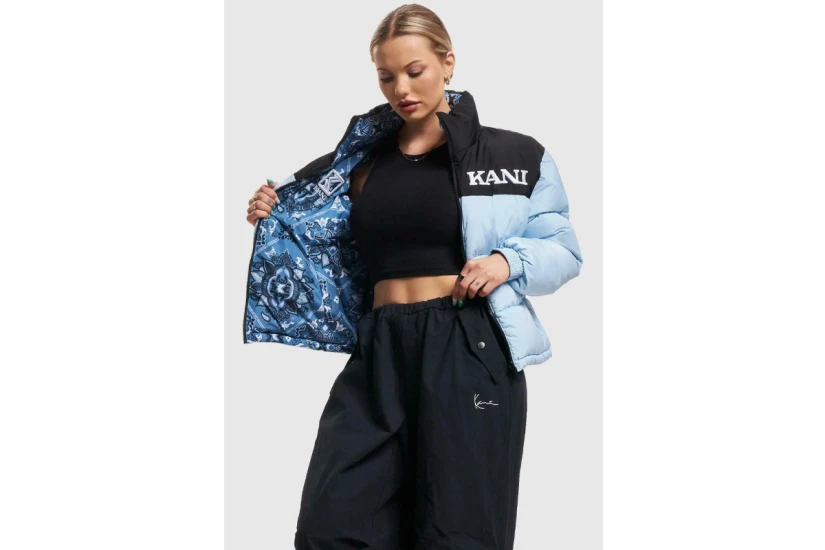 Karl Kani Γυναικείο Puffer Μπουφάν Διπλής Όψης