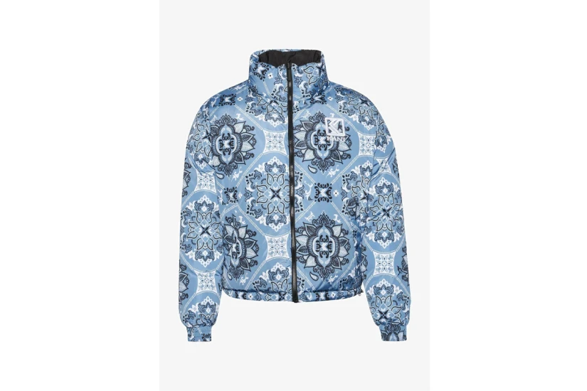 Karl Kani Γυναικείο Puffer Μπουφάν Διπλής Όψης