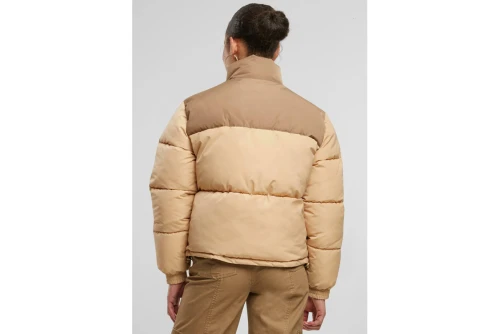 Karl Kani Og Reversible Μπουφάν Puffer Γυναικείο (KW243-033-1 BEIGE)