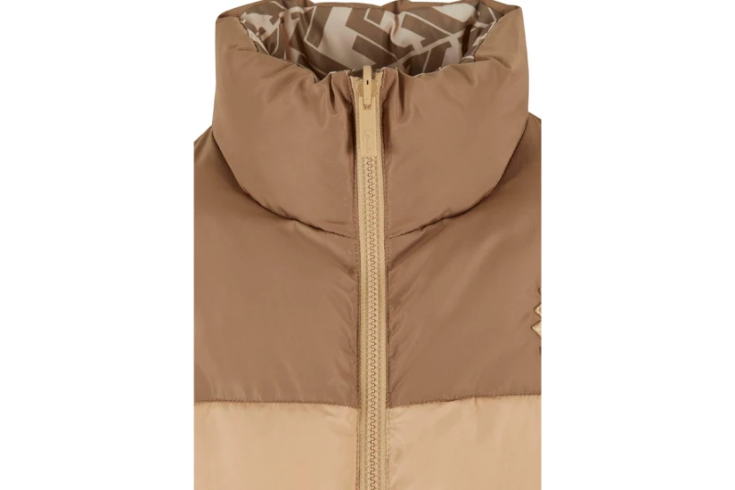 Karl Kani Reversible Γυναικείο Puffer Μπουφάν Μπεζ