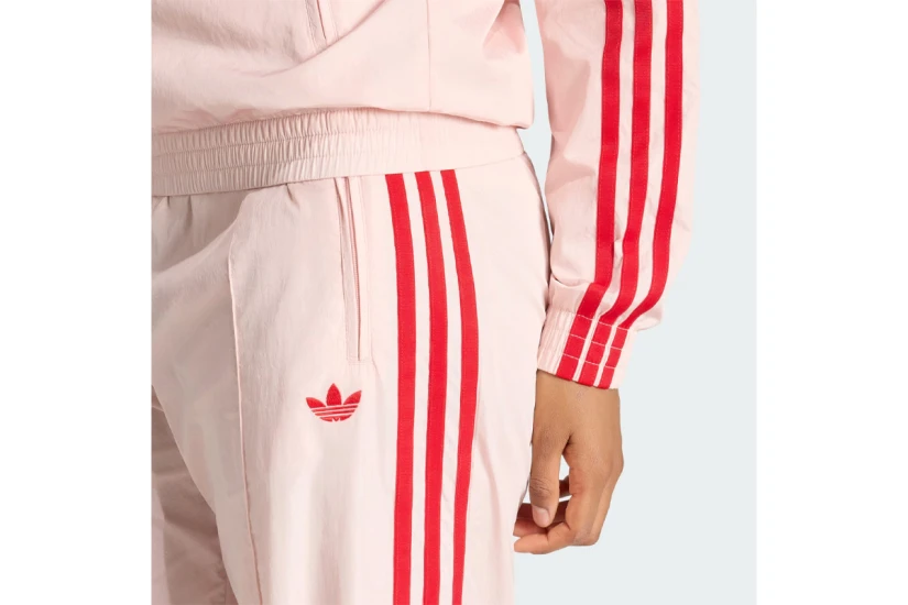 Adidas Originals Γυναικείο Παντελόνι Φόρμας Ροζ, Κόκκινο