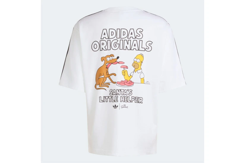 Adidas Originals Disney Little Santas Helper Graphic Ανδρικό Κοντομάνικο T-Shirt Λευκό, Διάφορα Χρώματα