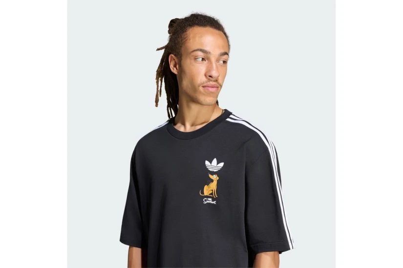 Adidas Originals Disney Little Santas Helper Graphic Ανδρικό Κοντομάνικο T-Shirt Μαύρο, Διάφορα Χρώματα