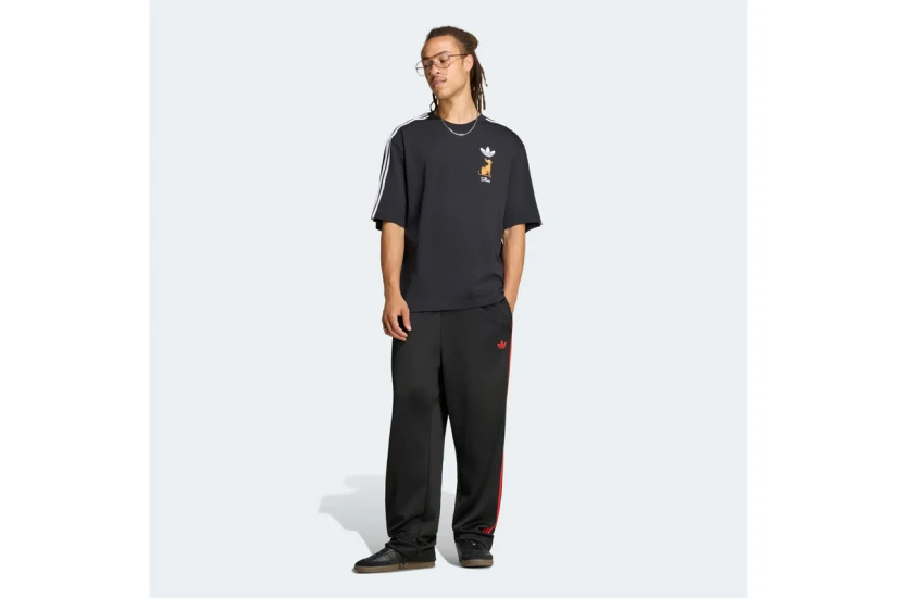 Adidas Originals Disney Little Santas Helper Graphic Ανδρικό Κοντομάνικο T-Shirt Μαύρο, Διάφορα Χρώματα