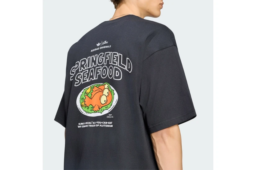 Adidas Originals X The Simpsons Blinky Graphic Ανδρικό Κοντομάνικο T-Shirt Μαύρο, Διάφορα Χρώματα