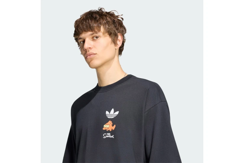 Adidas Originals X The Simpsons Blinky Graphic Ανδρικό Κοντομάνικο T-Shirt Μαύρο, Διάφορα Χρώματα