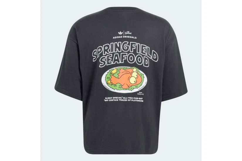 Adidas Originals X The Simpsons Blinky Graphic Ανδρικό Κοντομάνικο T-Shirt Μαύρο, Διάφορα Χρώματα