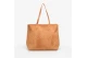 Jordan Suede Monogram Γυναικεία Τσάντα Tote Κάμελ 40L