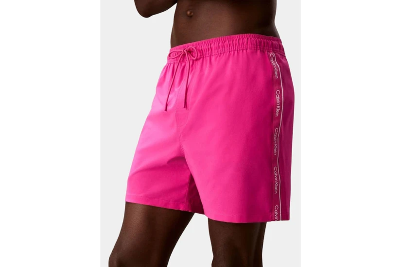 Calvin Klein Core Solid Swim Ανδρικό Μαγιό Σορτς Φούξια