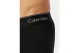 Calvin Klein Icon Cotton Stretch Relaxed Ανδρικά Εσώρουχα Μπόξερ Μαύρα 3 Τεμάχια