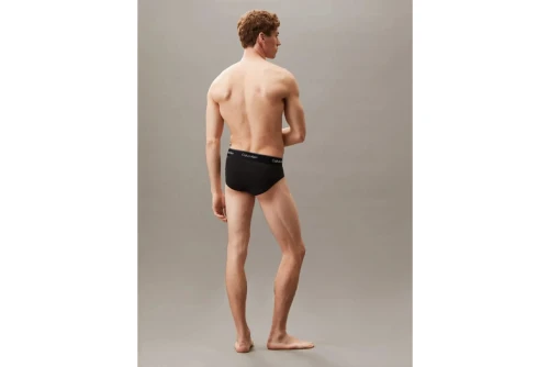 Calvin Klein Icon Cotton Stretch Εσώρουχο Σλιπ 3-Τεμάχια (LV00NB4388 TM6)