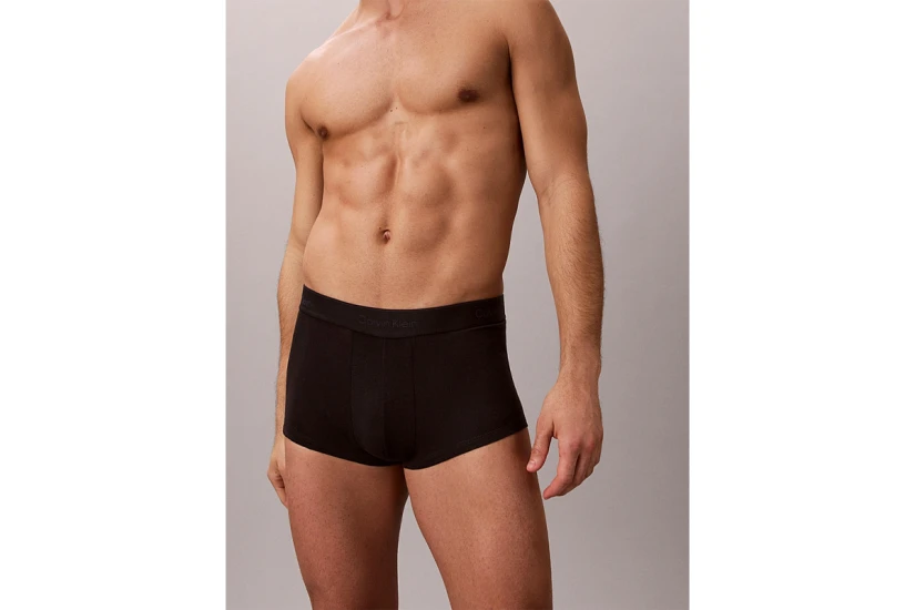 Calvin Klein Icon Cotton Stretch Low Rise Ανδρικά Μποξεράκια 3-Τεμάχια