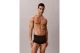 Calvin Klein Icon Cotton Stretch Low Rise Ανδρικά Μποξεράκια 3-Τεμάχια