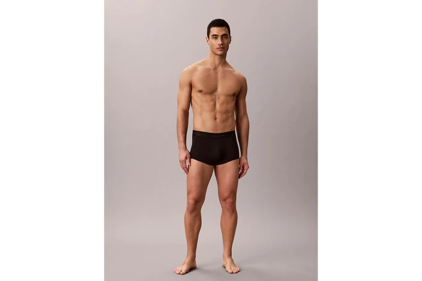 Calvin Klein Icon Cotton Stretch Low Rise Ανδρικά Μποξεράκια 3-Τεμάχια